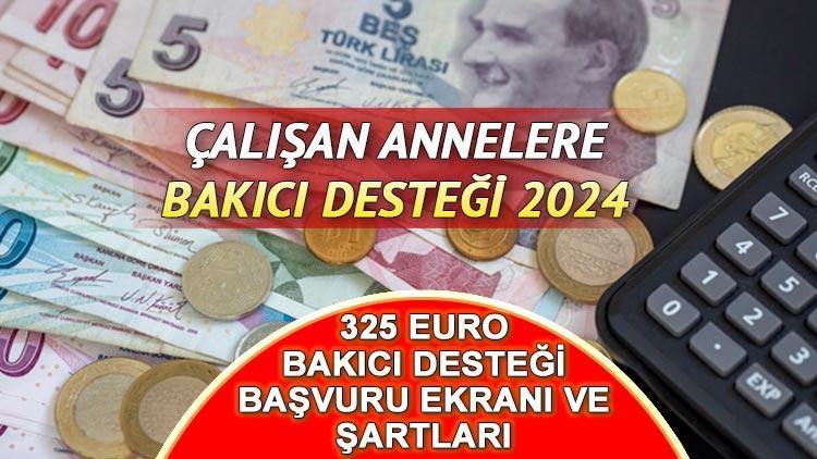 325 EURO BAKICI DESTEĞİ BAŞVURU EKRANI || Çalışan anneye bakıcı desteği başvuruları nasıl yapılır, kimler başvurabilir? İşte şartları…