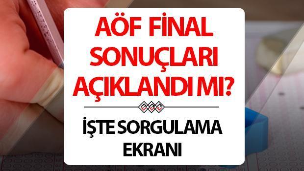 AÖF sonuçları açıklandı mı? SORGULAMA EKRANI || Anadolu Üniversitesi Açıköğretim Fakültesi Bahar Dönemi final sınavı sonuçları ne zaman açıklanacak?