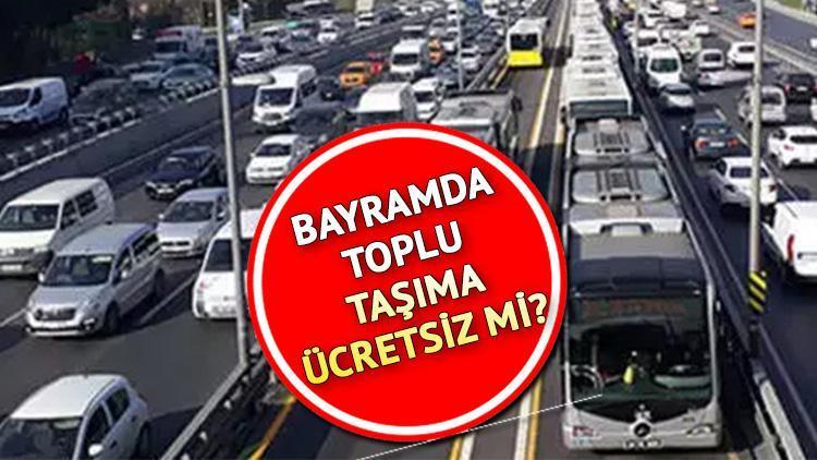 Bayramda İETT ücretsiz olacak mı, kaç gün? İBB duyurdu! Kurban Bayramı’nda metrobüs, otobüs, tramvay ve vapurlar bedava mı?