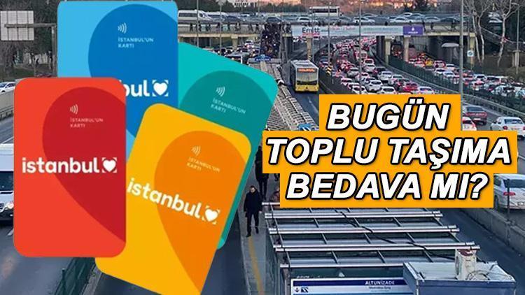 BUGÜN TOPLU TAŞIMA ÜCRETSİZ Mİ || 9 Haziran Pazar YKS sınavı günü İETT otobüsleri, metrobüs, tramvay, vapur bedava mı, kimlere ücretsiz? İETT duyurdu!