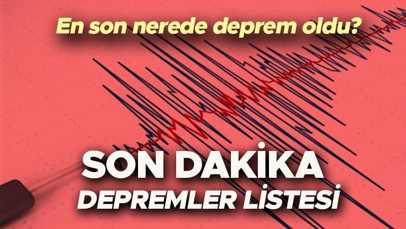 DEPREM Mİ OLDU SON DAKİKA 23 MAYIS 2024 | En son nerede ve kaç büyüklüğünde deprem oldu? Samsun, Tokat, Amasya ve çevre illerde deprem! İşte AFAD ve Kandilli son depremler listesi!