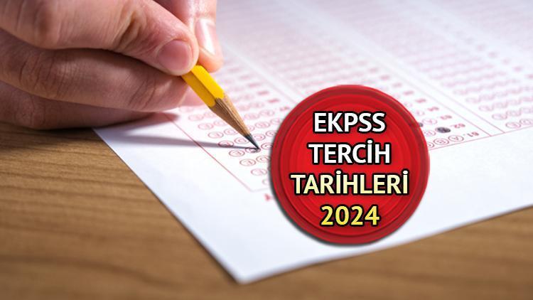 EKPSS tercih takvimi 2024 | ÖSYM EKPSS tercih kılavuzu yayınlandı mı, tercihler ne zaman başlayacak?