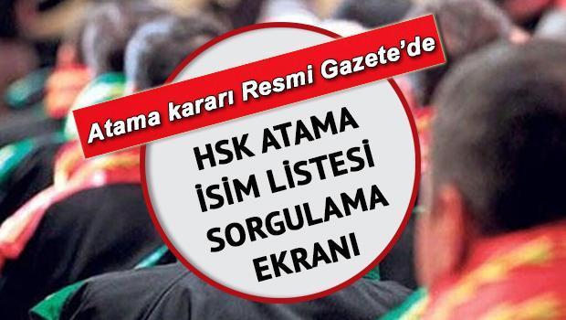 Hakim savcı atamaları listesi 2024 |  973 adli hakim ve savcı ile 71 idari hakim atamaları Resmi Gazete’de! HSK atama sonuçları sorgulama ekranı!