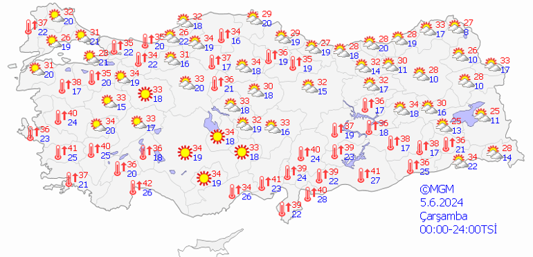 hava durumu tahminleri il il 5 haziran 2024 yarin hava nasil olacak meteoroloji gK3vXJbs