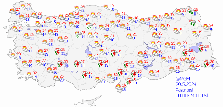 hava durumu tahminleri il il yeni haftada hava nasil olacak yarin 20 mayis XgvNa6KF