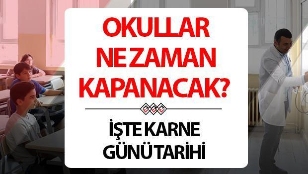 KARNE GÜNÜ TARİHİ 2024: Lise, ilkokul ve ortaokullarda okullar ne zaman kapanacak, tatile kaç gün kaldı? MEB 2024 yaz tatili takvimi!