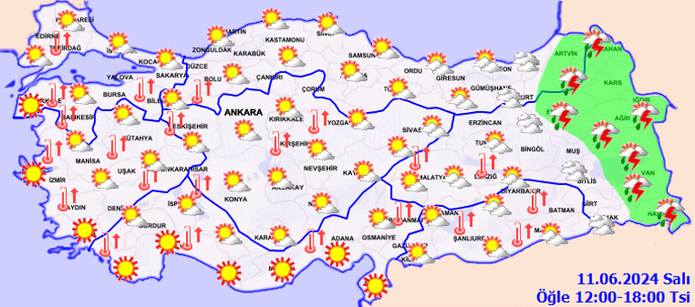 kavurucu sicaklar geliyor yarin 11 haziran hava nasil olacak bakan ozhaseki ve meteorolojiden sali 9TDC77NW