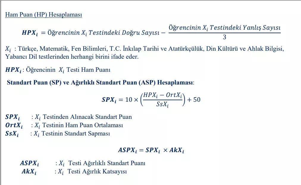 lgs puan ve net hesaplama lgs puan ve net hesaplama nasil yapilir detaylari