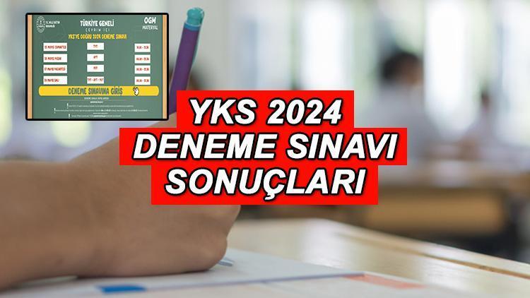 MEB YKS (YKS’ye Doğru 2024) deneme sınavı sonuçları açıklandı mı, ne zaman, saat kaçta açıklanacak? İşte sonuç görüntüleme ekranı (ogmmateryal.eba.gov.tr)