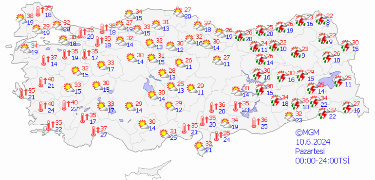 meteoroloji yeni haftanin hava durumu tahminlerini yayinladi yarin 10 haziran hava nasil olacak istanbula GqcLL7bt