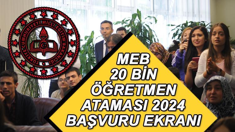 ÖĞRETMEN ATAMALARI BAŞVURU EKRANI 2024 (ilkatama.meb.gov.tr) || MEB 20 bin sözleşmeli öğretmen ataması başvuruları nasıl yapılır, şartları neler?