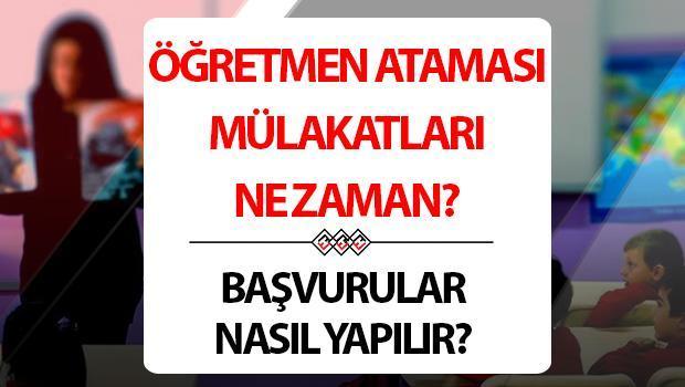 ÖĞRETMEN ATAMASI MÜLAKAT TARİHİ 2024 | MEB 20 bin sözleşmeli öğretmenlik sözlü sınavları ne zaman, atama başvurusu nasıl yapılır? İşte öğretmen atama başvuru ekranı!