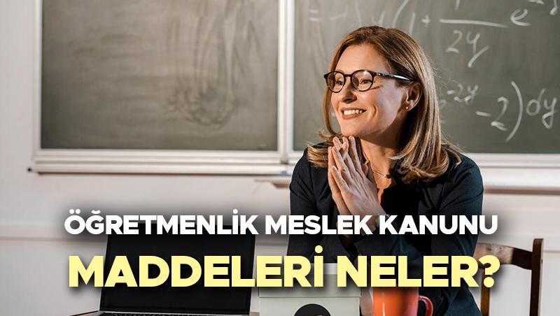 ÖĞRETMENLİK MESLEK KANUNU SON DAKİKA 2024 | MEB Öğretmenlik Meslek Kanunu (ÖMK) ne zaman yürürlüğe girecek, Meclis’ten geçti mi, maddeleri neler? Rotasyon iddiaları gündemde!