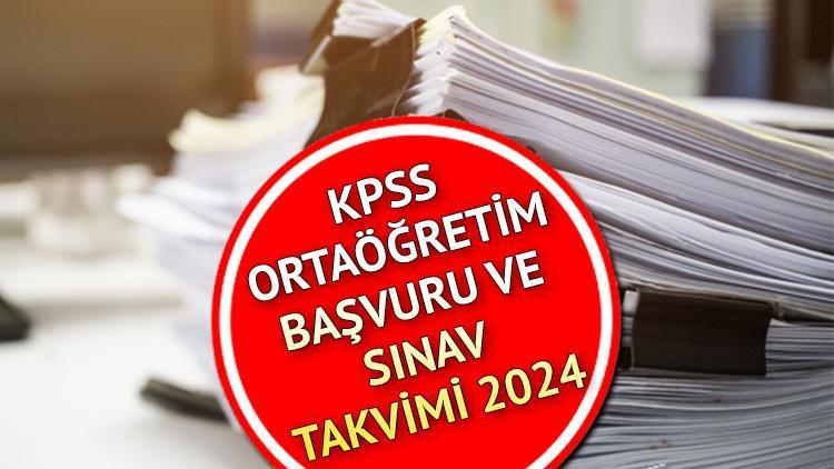 Ortaöğretim KPSS başvuruları ne zaman, ayın kaçında başlayacak? Lise KPSS sınav ücreti ne kadar, belli oldu mu? ÖSYM takvimi ile başvuru ve sınav tarihi!