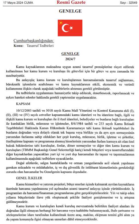 resmi gazetede bugun 17 mayis 2024 28 subat saniklarina af tasarruf onlemleri disisleri bakan uk8BJVtD