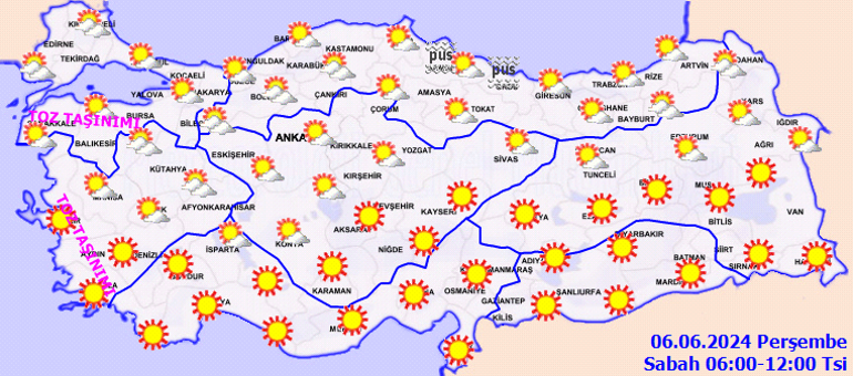 son dakika hava durumu tahminleri il il yarin 6 haziran hava nasil olacak JV5Dwt1i