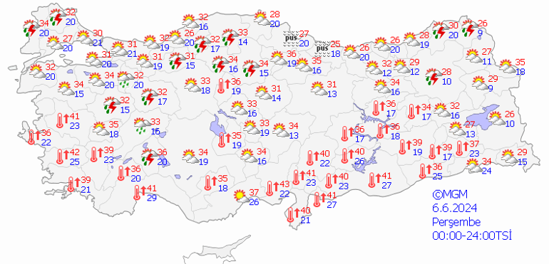 son dakika hava durumu tahminleri il il yarin 6 haziran hava nasil olacak inepvykS