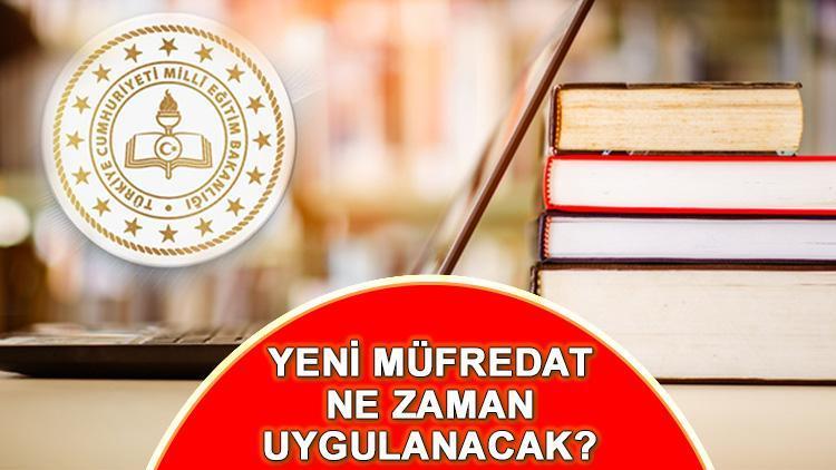 Yeni müfredat ne zaman uygulanacak? Yeni müfredat hangi sınıflarda başlayacak?