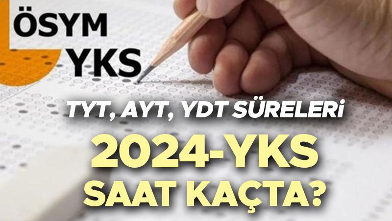 YKS NE ZAMAN YAPILACAK 2024? | TYT, AYT, YDT saat kaçta, YKS’ye kaç gün kaldı? ÖSYM sınav takvimi: İşte üniversite sınavı (YKS) süresi ve saatleri!