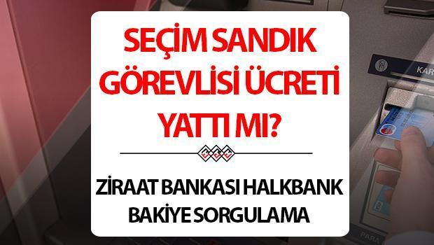 YSK seçim sandık görevlisi ücreti ne zaman yatacak, yattı mı? 31 Mart sandık görevlisi parası nasıl alınır?